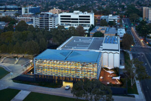 Bankstown Library and Knowledge Centre, a key landmark within our Bankstown cleaning services area
